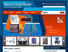 Tablet Screenshot of mesingilingplastik.com